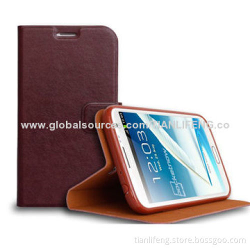 PU Mobile phone case for Samsung Note 2